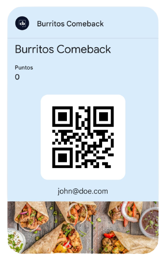 Digital card detail