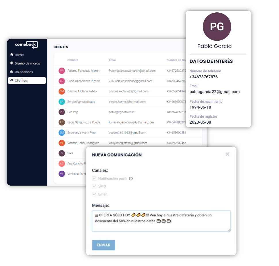 Admin panel