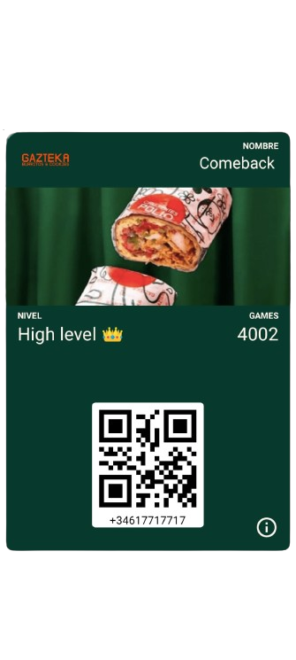Level card