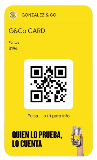 Balance card